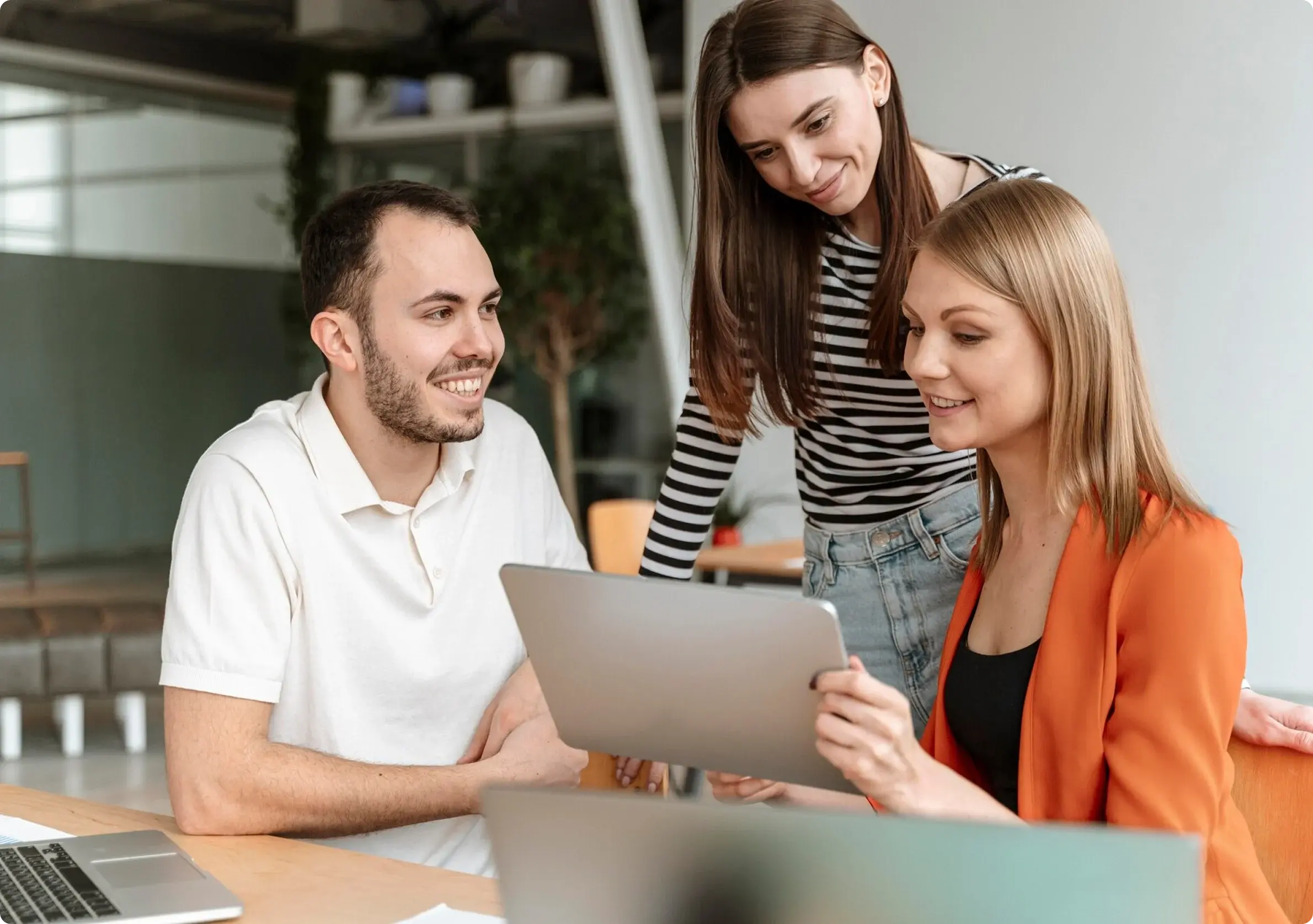 Business process automation services team